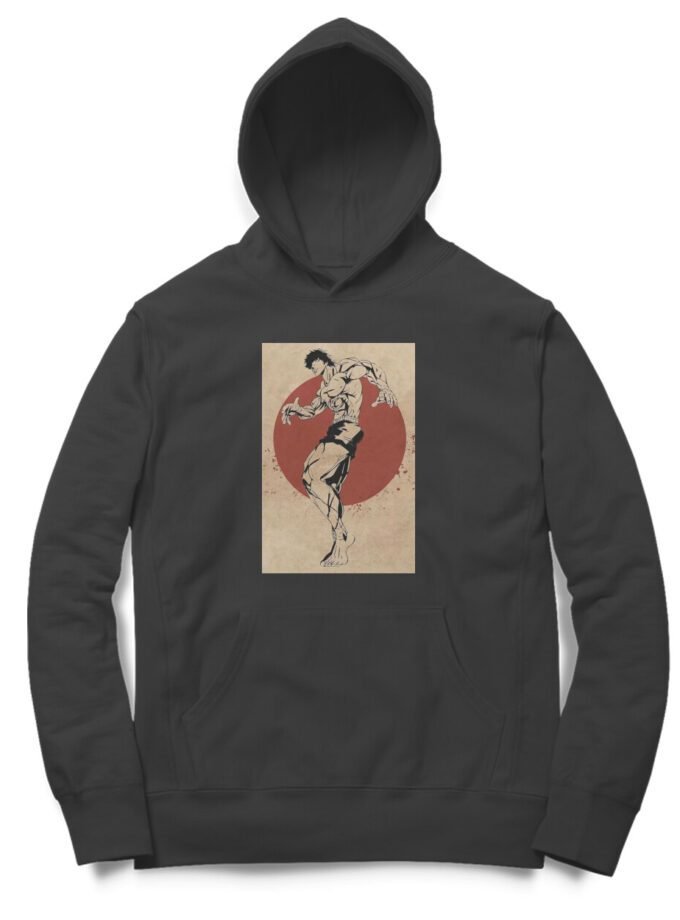 Baaki Hanma Pose - Anime Hoodie