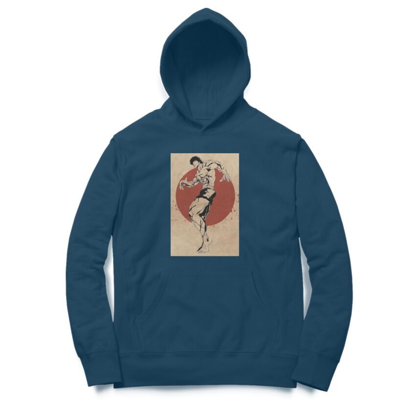 Baaki Hanma Pose - Anime Hoodie - Image 5