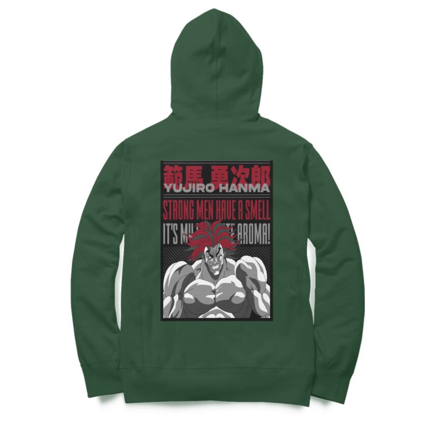 Yujiro Hanma - baki hanma grappler Hoodie - Image 14