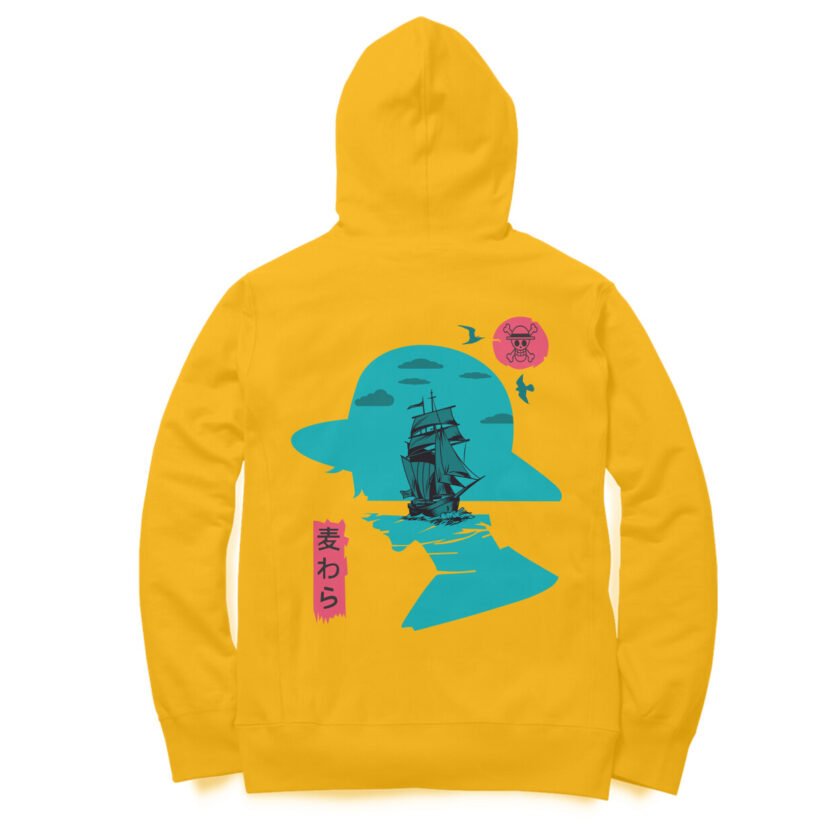 One Piece Hoodie – Luffy One Piece Manga Fleece Hoodie - Image 4