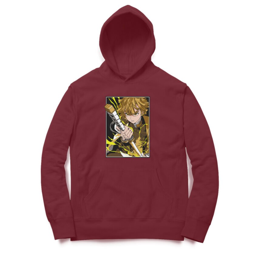 Zenitsu Demon Slayer Hoodie - Image 7
